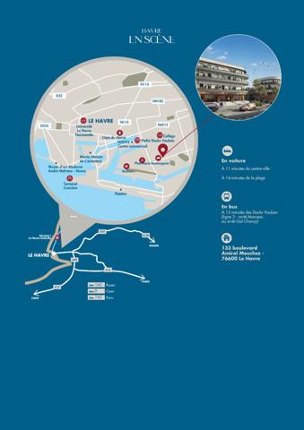 Appartements dans Résidence Havre en scène.