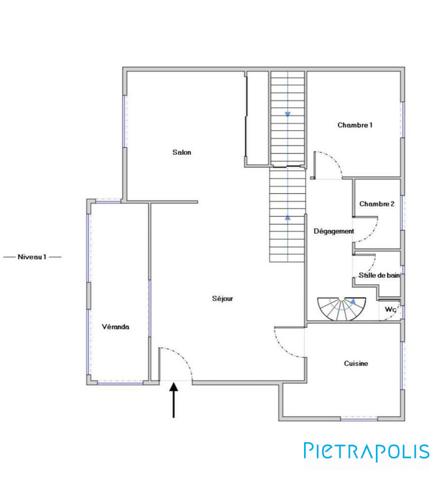 VILLA de 183m² avec piscine sur une parcelle de terrain de 932m² - 4 chambres