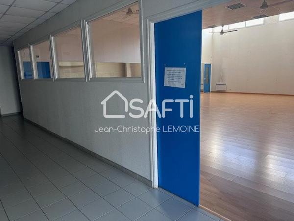 Batiments de qualité 450 m2  libres