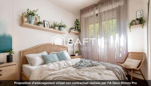 T3 à rafraichir - Parking + garage + cave - Idéal résidence secondaire ou investissement locatif