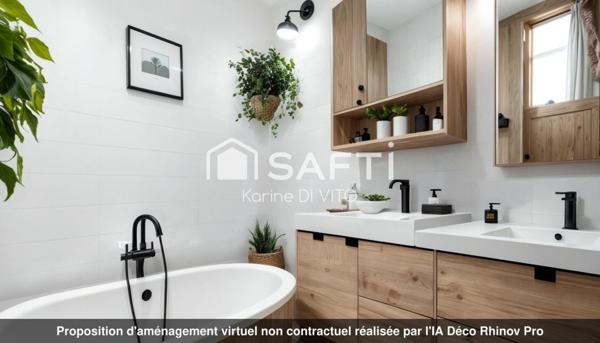 T3 à rafraichir - Parking + garage + cave - Idéal résidence secondaire ou investissement locatif