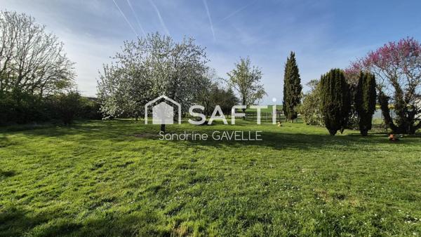 Maison champenoise – 185 m² – Terrain 2 789 m² – Grange-L’Évêque (10 min de Troyes)