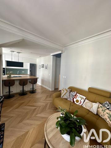 Appartement à vendre 2 pièces 44,73 m² Boulogne-Billancourt
