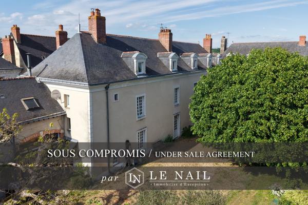 Maison bourgeoise du XVIIIème siècle en bordure de Sarthe