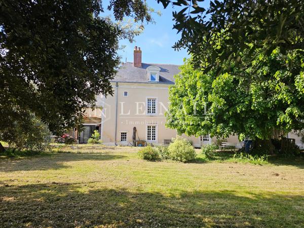 Maison bourgeoise du XVIIIème siècle en bordure de Sarthe