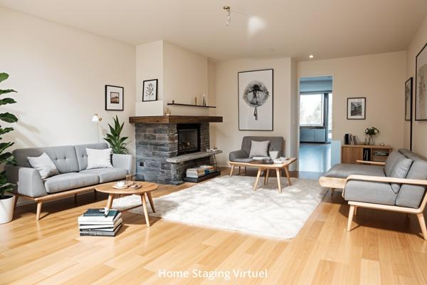 Appartement T4 de 104 m² avec garage au calme