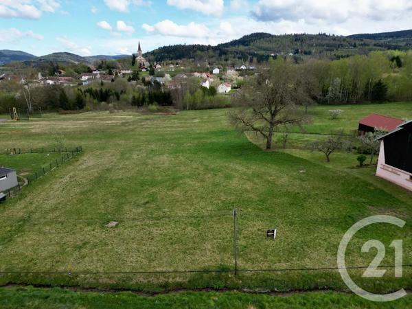 Terrain à vendre  1352 m 2   ST ETIENNE LES REMIREMONT  - 88