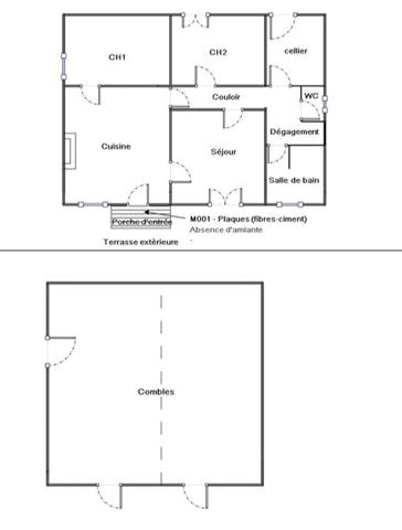 Maison à vendre 3 pièces 73 m² Bazas