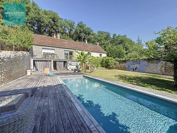 Longère Poce Sur Cisse 162m² habitables avec piscine