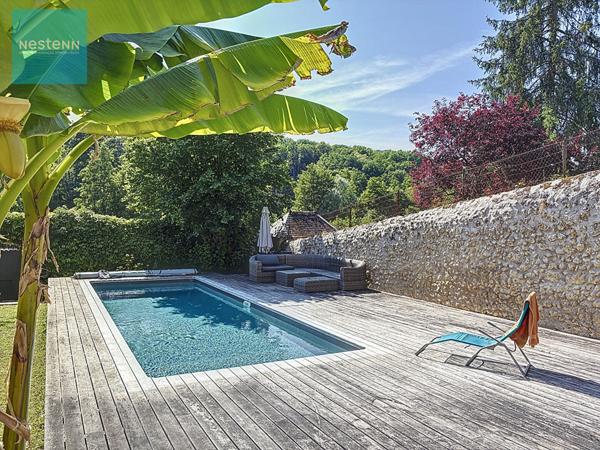 Longère Poce Sur Cisse 162m² habitables avec piscine