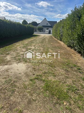 Terrain constructible avec partie agricole