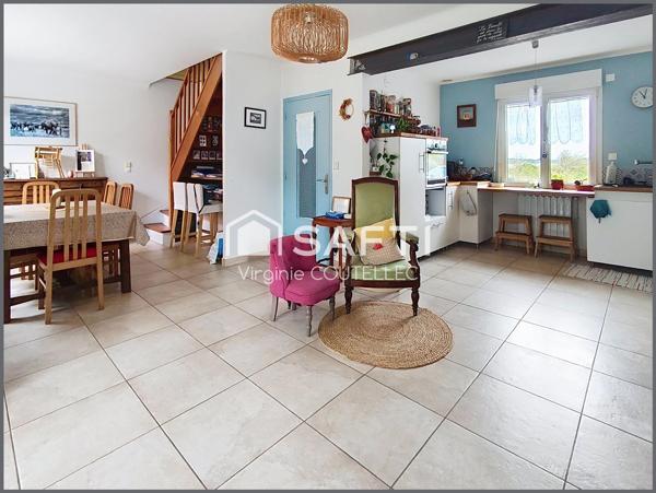 À l'entrée de la Presqu'île, maison familiale avec vue sur le Golfe
