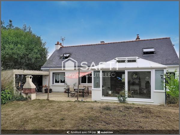 À l'entrée de la Presqu'île, maison familiale avec vue sur le Golfe