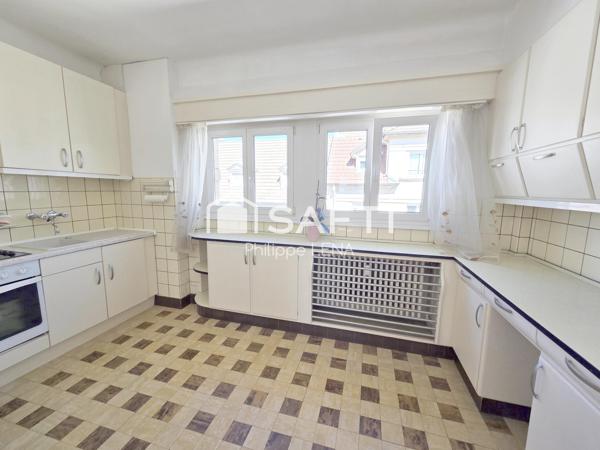 ATTIQUE 115m² + terrasse 97m², hyper-centre / gare