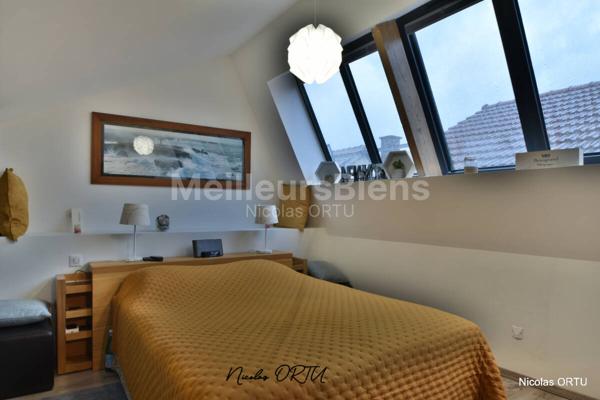 loft avec terrasse, et parking privatif 92 m² habitables à 5 minutes à pied du centre ville