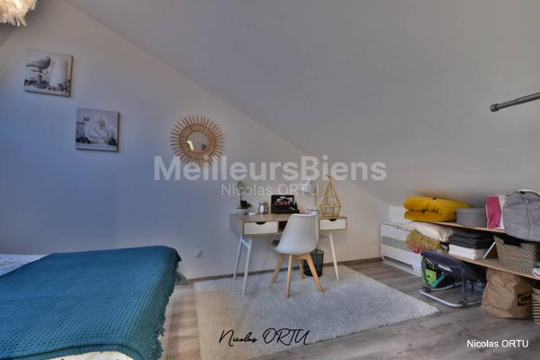 loft avec terrasse, et parking privatif 92 m² habitables à 5 minutes à pied du centre ville