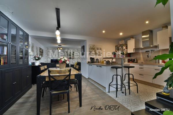 loft avec terrasse, et parking privatif 92 m² habitables à 5 minutes à pied du centre ville