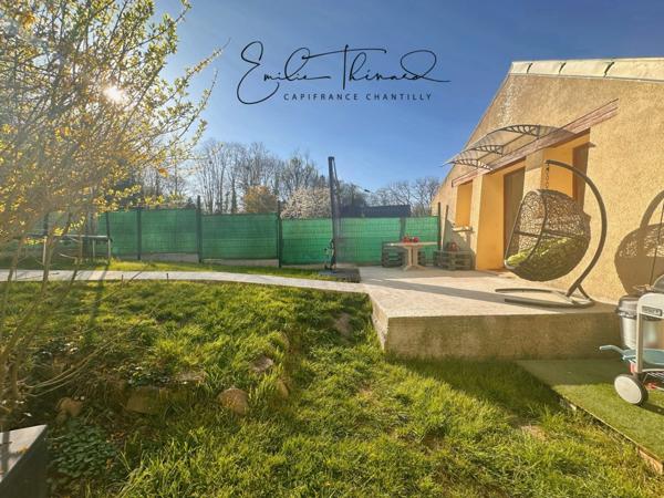 appartement 3 pièces avec Jardin et stationnement privé - PROCHE LUZARCHES