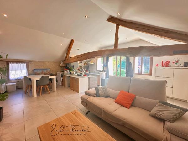 appartement 3 pièces avec Jardin et stationnement privé - PROCHE LUZARCHES