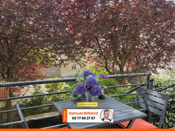 ALFORTVILLE - Duplex de 3 pièces avec balcon et jardin - 2 parking