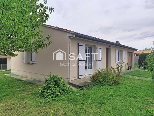 Maison plain pieds de 4 pièces de 100 m² à Saint-Yrieix-sur-Charente