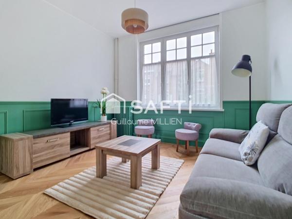 Rue Pasteur - 4 chs 2 sdb Jardin Sous-sol complet