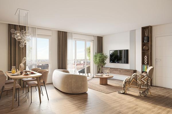 Appartement - 3 pièce(s) - 63.16 m² - SAINT OMER
