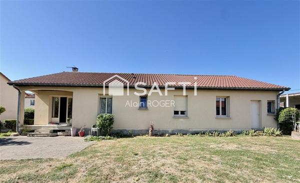 Rare ! Agréable pavillon de plain pied.