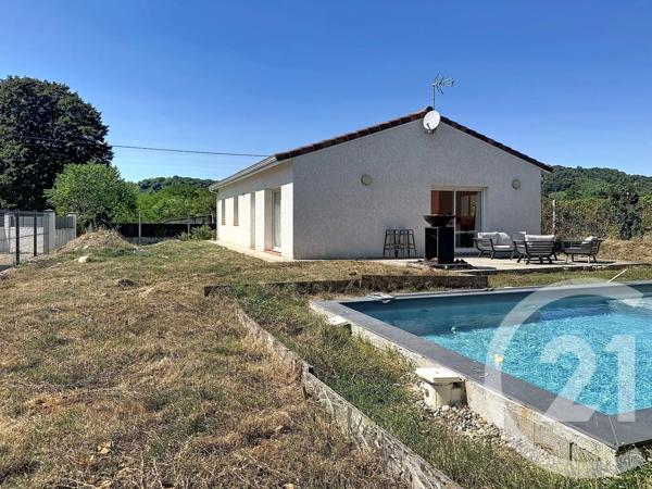 Maison à vendre  4 pièces - 110 m 2   BONNAC  - 09