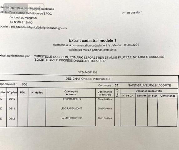 Fonds et/ou murs commerciaux à vendre à Saint-Sauveur-le-Vicomte dans la Manche (50390), ref : 50061-1076064