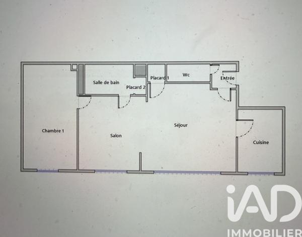 Appartement à vendre 3 pièces 52 m² Arnouville