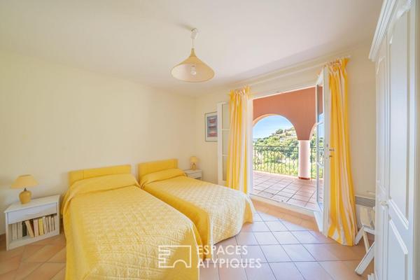 Duplex sur le Golf, avec terrasses et aperçu mer