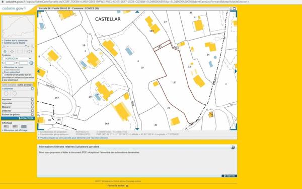 Terrain à vendre    Contes