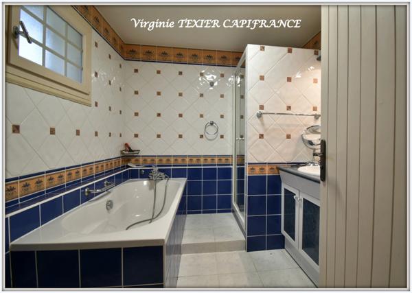 Dpt Charente Maritime (17), à vendre entre SAINT JEAN D'ANGELY et SAINTES maison de caractère P8 sur 3800m² de jardin clos