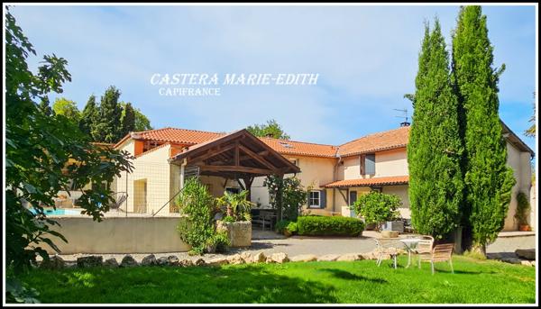 Maison à vendre 8 pièces proche de BOULOGNE SUR GESSE (31)