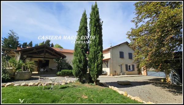 Maison à vendre 8 pièces proche de BOULOGNE SUR GESSE (31)