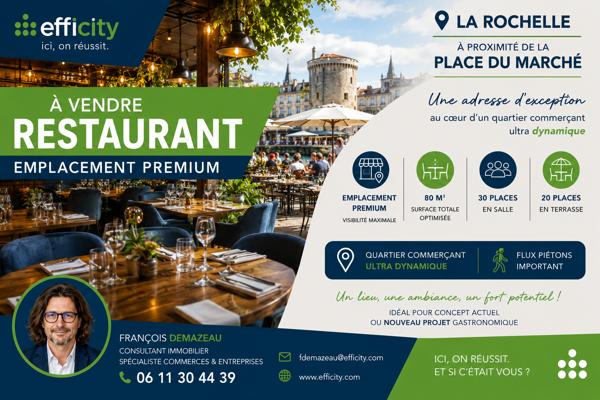 Fonds De Commerce
        
        - 80 m² 384 560 € *