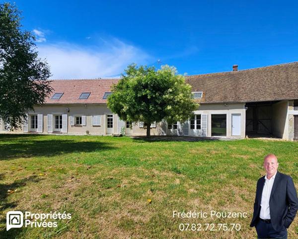 Houdan et N12 proche / Maison rénovée 210 m2 / 5 chambres + dépendances