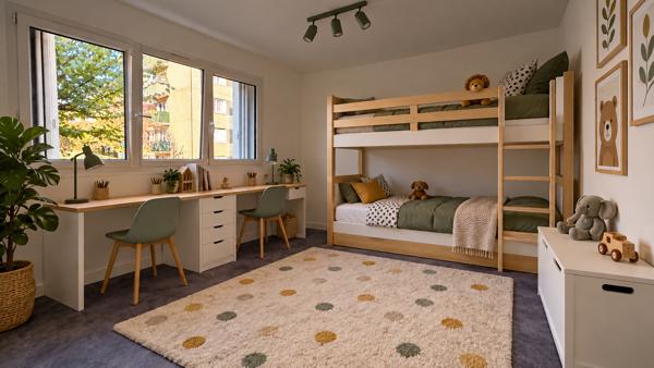 Appartement 3 pièces 63.5 m2
