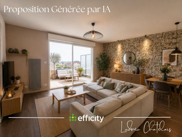 Appartement
         2 pièces
        - 44 m² 156 900 € *
