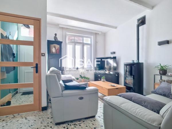 Barbieux / Place du travail - Maison 3 chambres, bureau, jardin