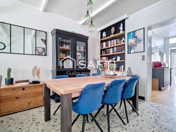 Barbieux / Place du travail - Maison 3 chambres, bureau, jardin