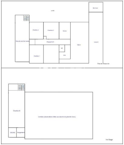 Maisons de 89m² et  57m²