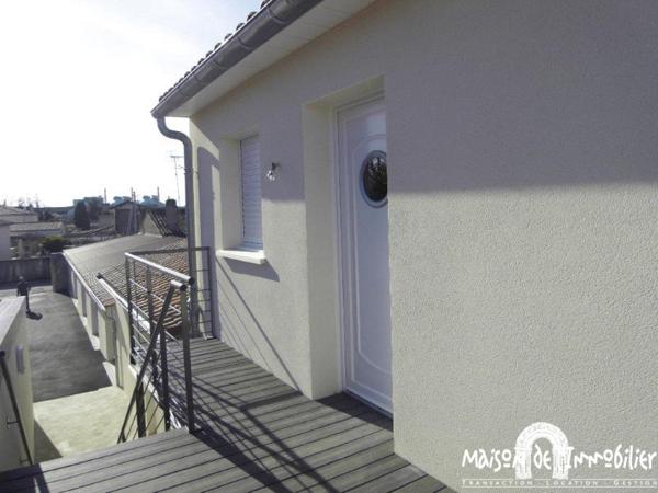 Location Appartement avec terrasse et parking - 2 chambres - 65m² - COGNAC