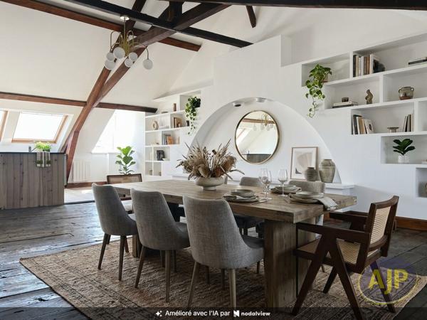 Appartement à louer Chateaubriant : 3 pièces, 86m² avec 2 chambre(s) à 770€ - AJP Immobilier Châteaubriant
