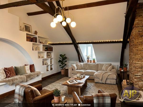 Appartement à louer Chateaubriant : 3 pièces, 86m² avec 2 chambre(s) à 770€ - AJP Immobilier Châteaubriant