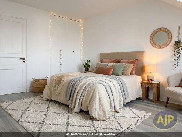 Appartement à louer Chateaubriant : 3 pièces, 86m² avec 2 chambre(s) à 770€ - AJP Immobilier Châteaubriant