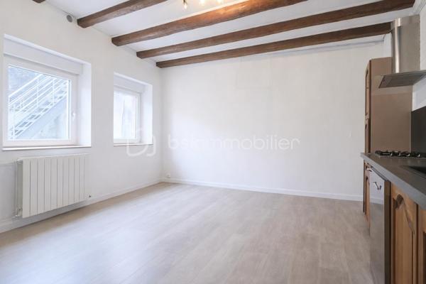 Venez découvrir cette agréable maison de ville qui saura séduire les personnes à la recherche d'un premier achat ou d'un bien fonctionnel à petit budget.

Elle se compose d'un salon-séjour lumineux, d'une grande cuisine avec accès direct à la terrasse, ainsi que de deux chambres.

À l'extérieur, vous profiterez d'une belle terrasse, d'un jardin privatif et d'un garage, des atouts rares pour ce type de bien.

Le chauffage est assuré par une chaudière gaz de marque Viessmann, complétée par un poêle à granulés pour un confort optimal en toute saison.

Quelques travaux sont à prévoir, notamment en matière d'isolation ainsi que le remplacement d'une fenêtre, offrant la possibilité d'améliorer encore les performances énergétiques du logement.

Pourquoi payer un loyer quand vous pouvez devenir propriétaire ? Avec des mensualités parfois inférieures à un loyer, c'est peut-être le moment idéal pour concrétiser votre projet immobilier !

Contactez-moi pour plus d'informations ou pour organiser une visite.