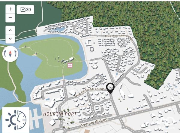 Terrain à vendre 659 m² Hourtin