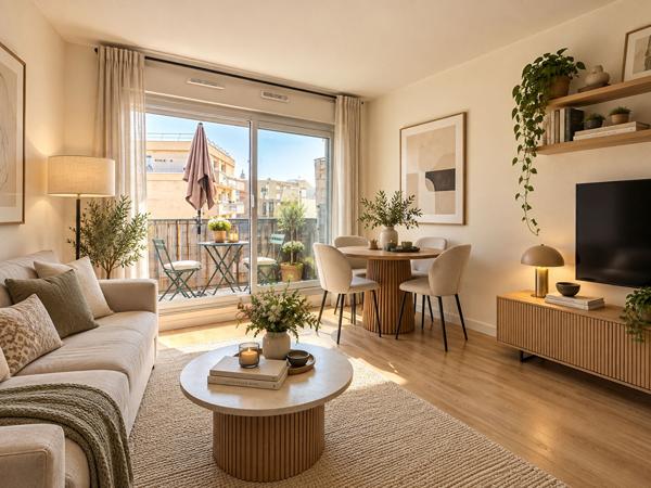 3 pièces 56.70 m2 RUE BELLIARD